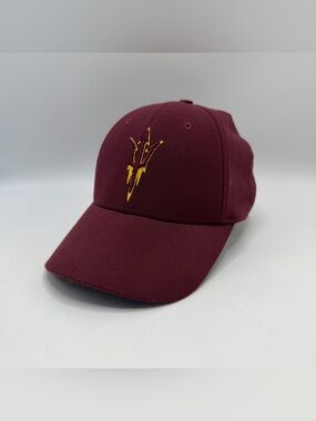 Nike Arizona State Sun Devils Legacy91 Hat One Size Dri Fit Maroon Gold